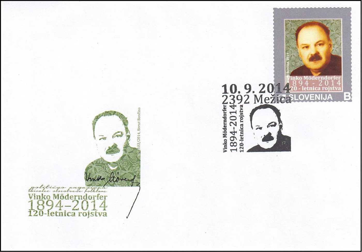 120 - LETNICA ROJSTVA VINKO MODERNDORFER 1894 - 2014